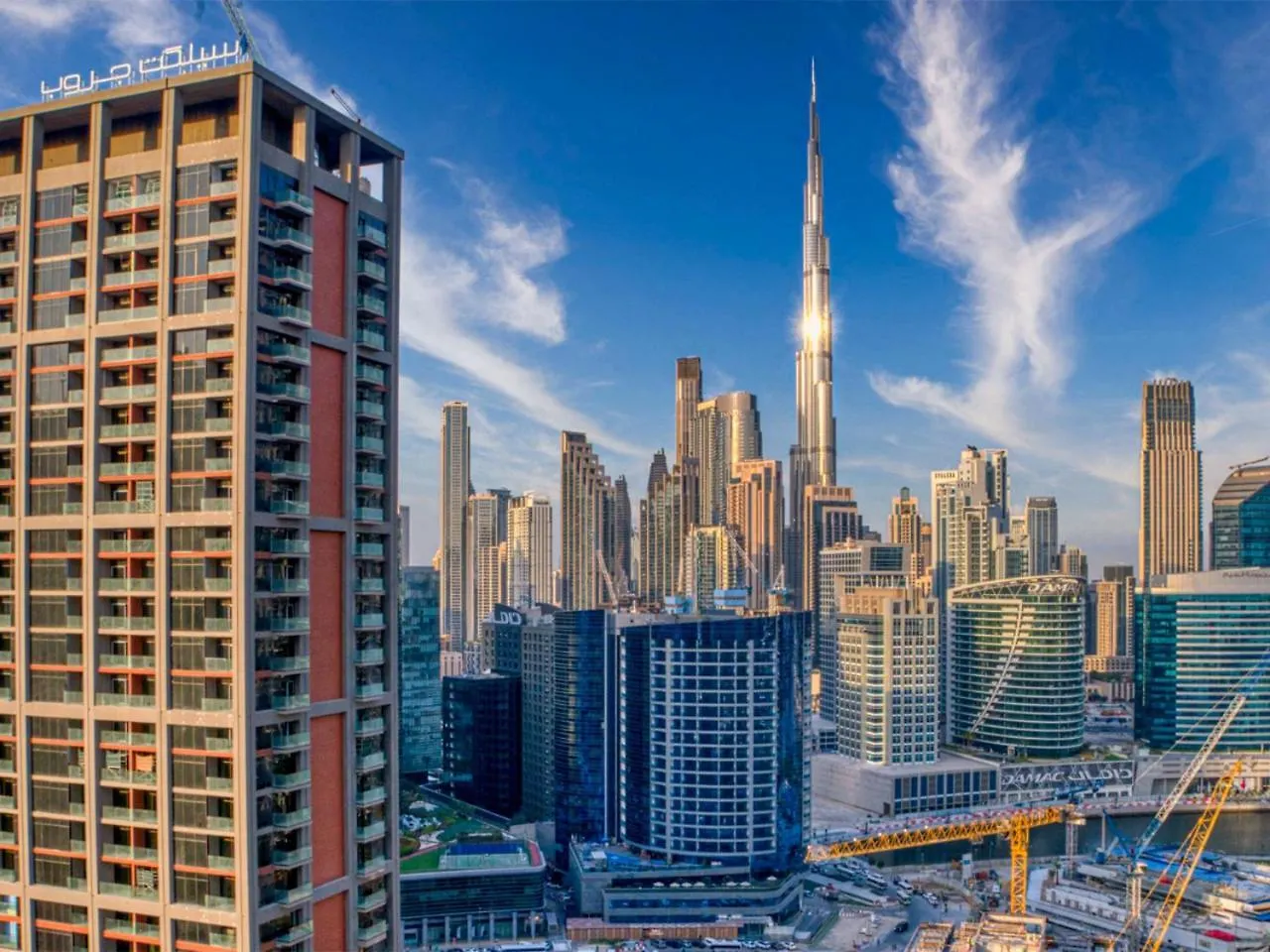 Luxury Studio In Peninsula Five, Business Bay Dubai 0*,